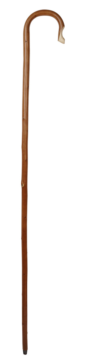 4' 6" Chestnut Shepherds Crook Handle Stick