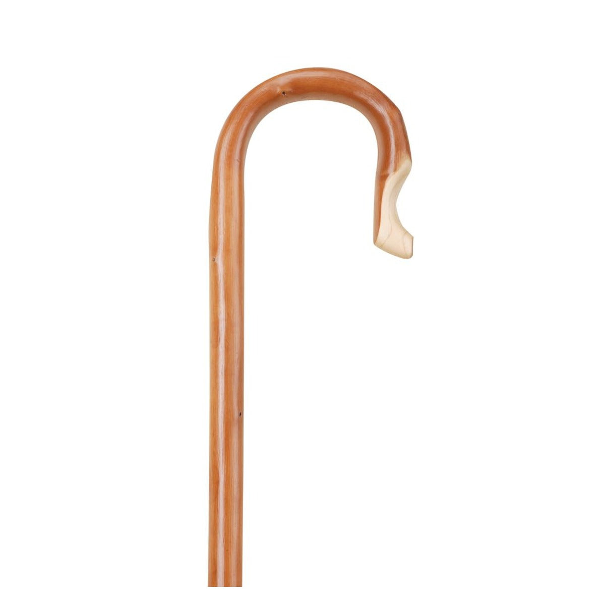 5' Chestnut Shepherds Crook Handle Stick