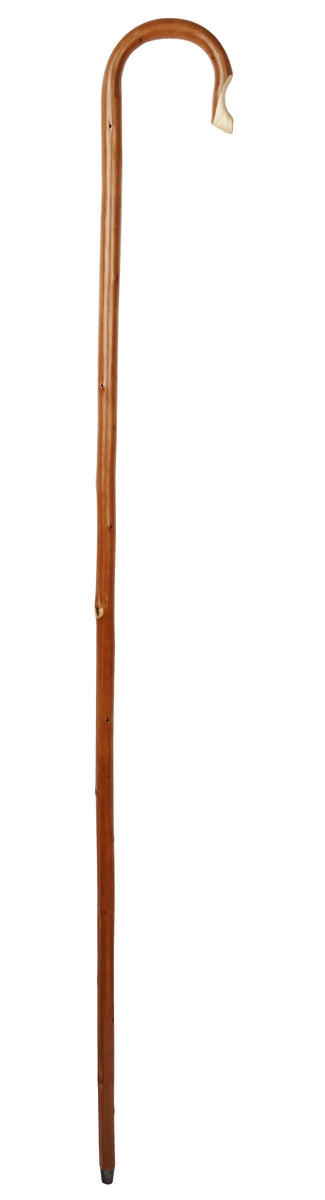 5' Chestnut Shepherds Crook Handle Stick
