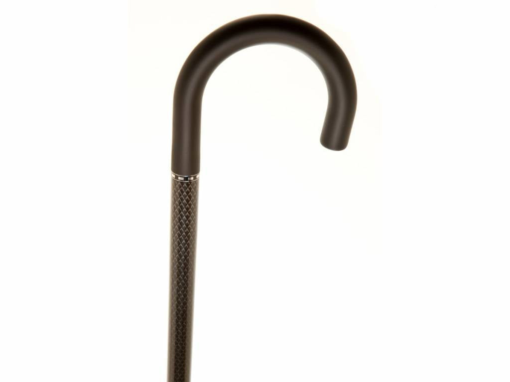 Carbon Fibre Black Diamond Crook Soft Grip Handle