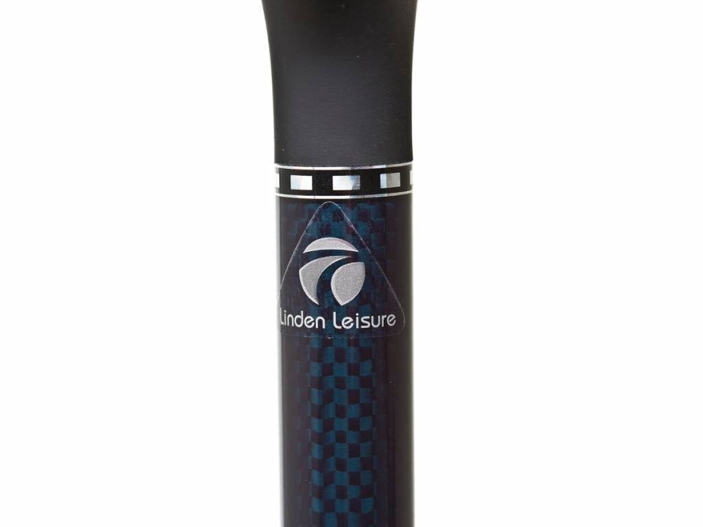 Carbon Fibre Folding Stick - Diamond Derby with Soft Grip