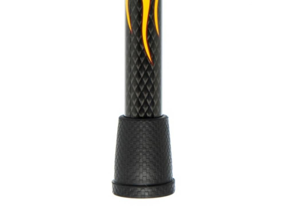 Carbon Fibre Telescopic Red CF Shaft with Ergonomic Soft Grip