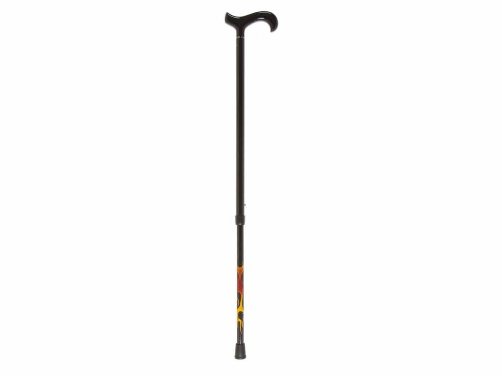 Carbon Fibre Telescopic Red CF Shaft with Ergonomic Soft Grip