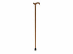 Zebrano Shaft with Derby Handle and Silver Plated Collar