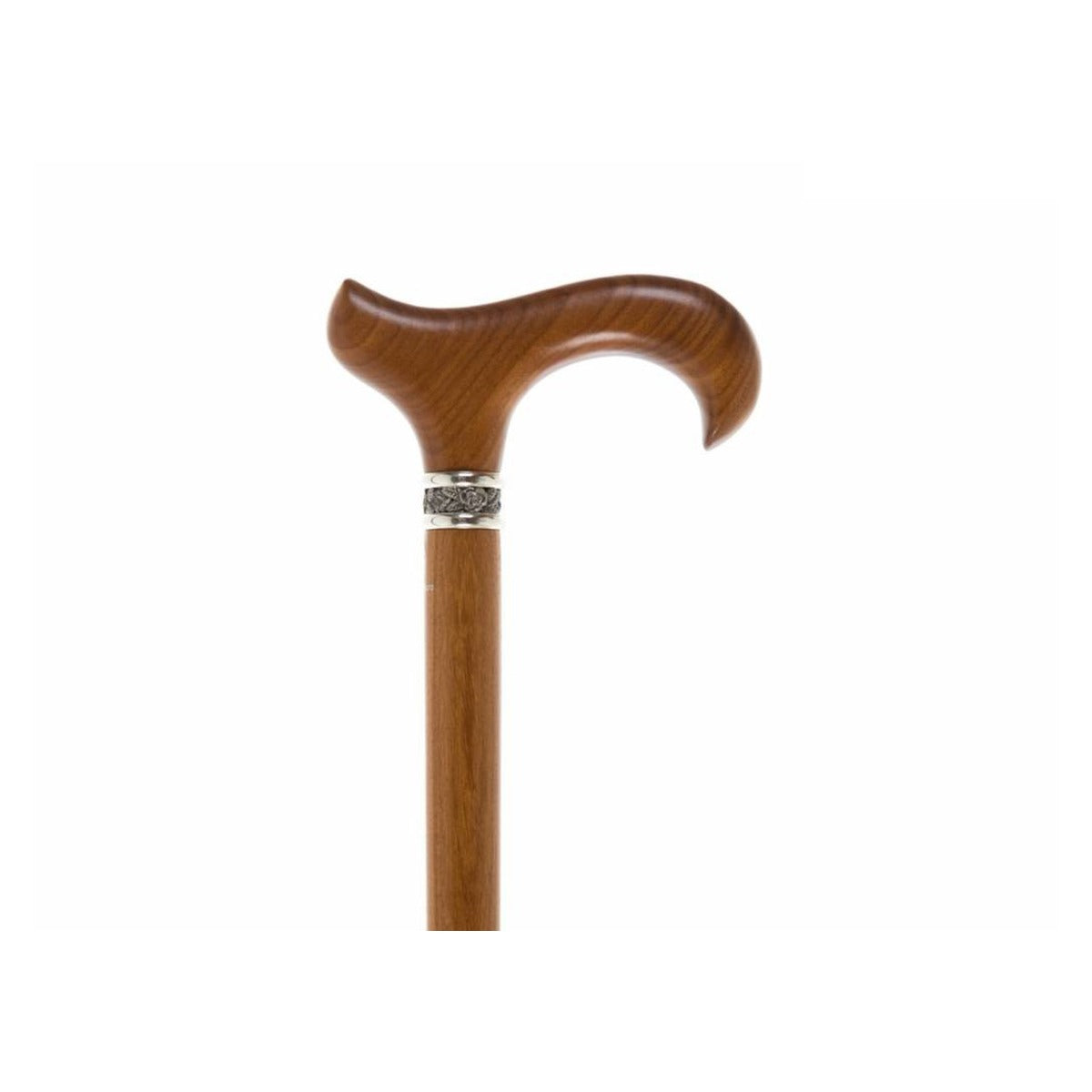 Afromosian Shaft Derby Handle and Pewter Collar