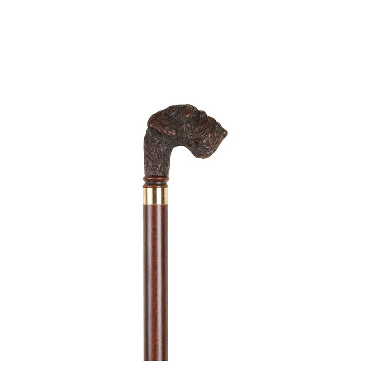Airedale Moulded Top Collectors Stick