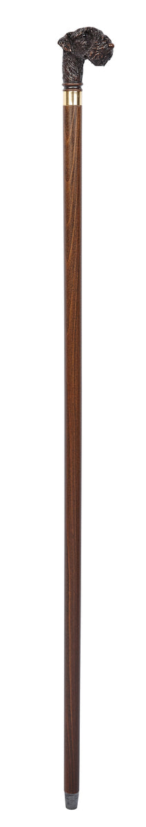 Airedale Moulded Top Collectors Stick