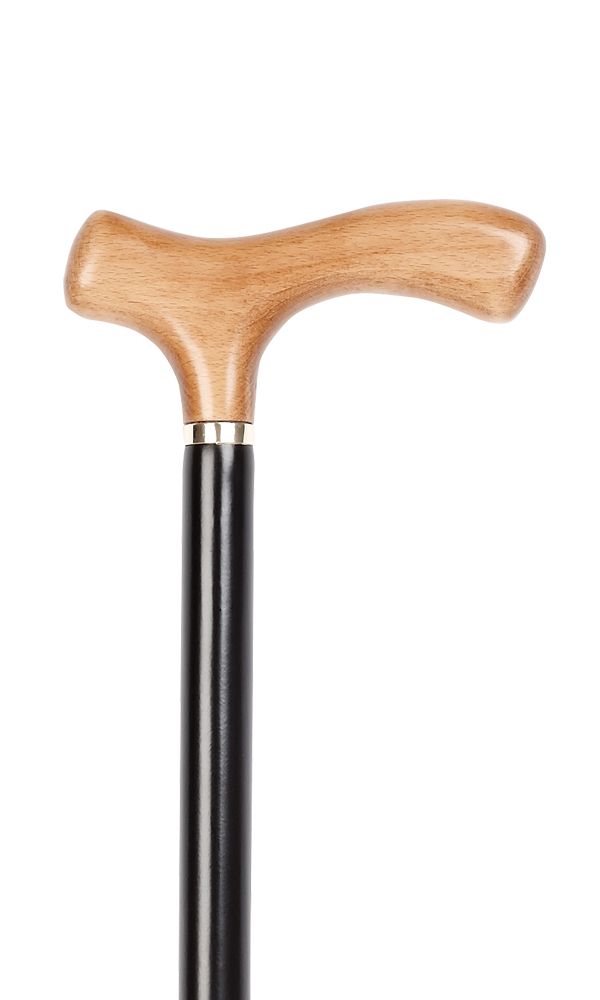 Black & Natural Crutch Handle Stick