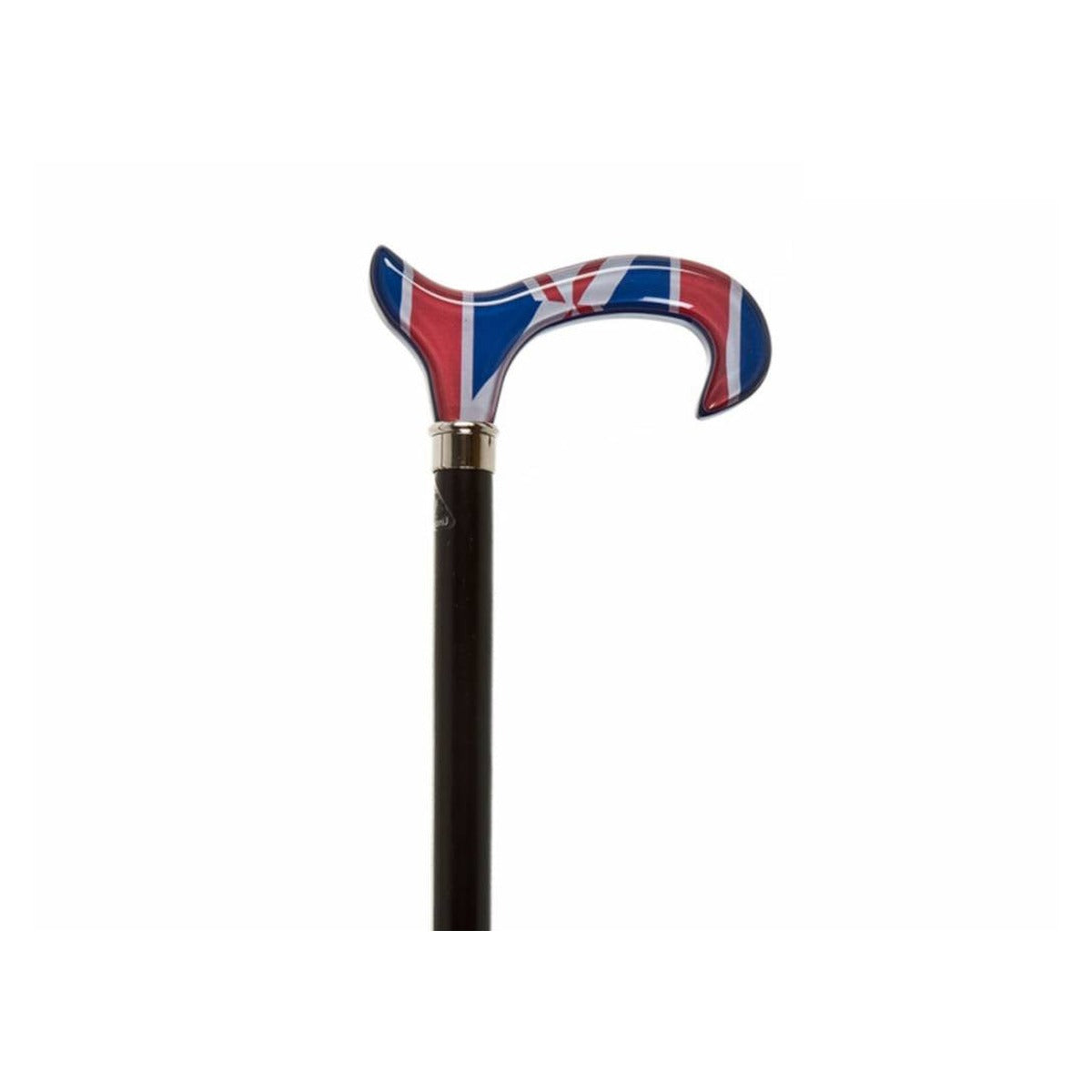 Black Beech Shaft with a Union Jack Acrylic Derby Handle