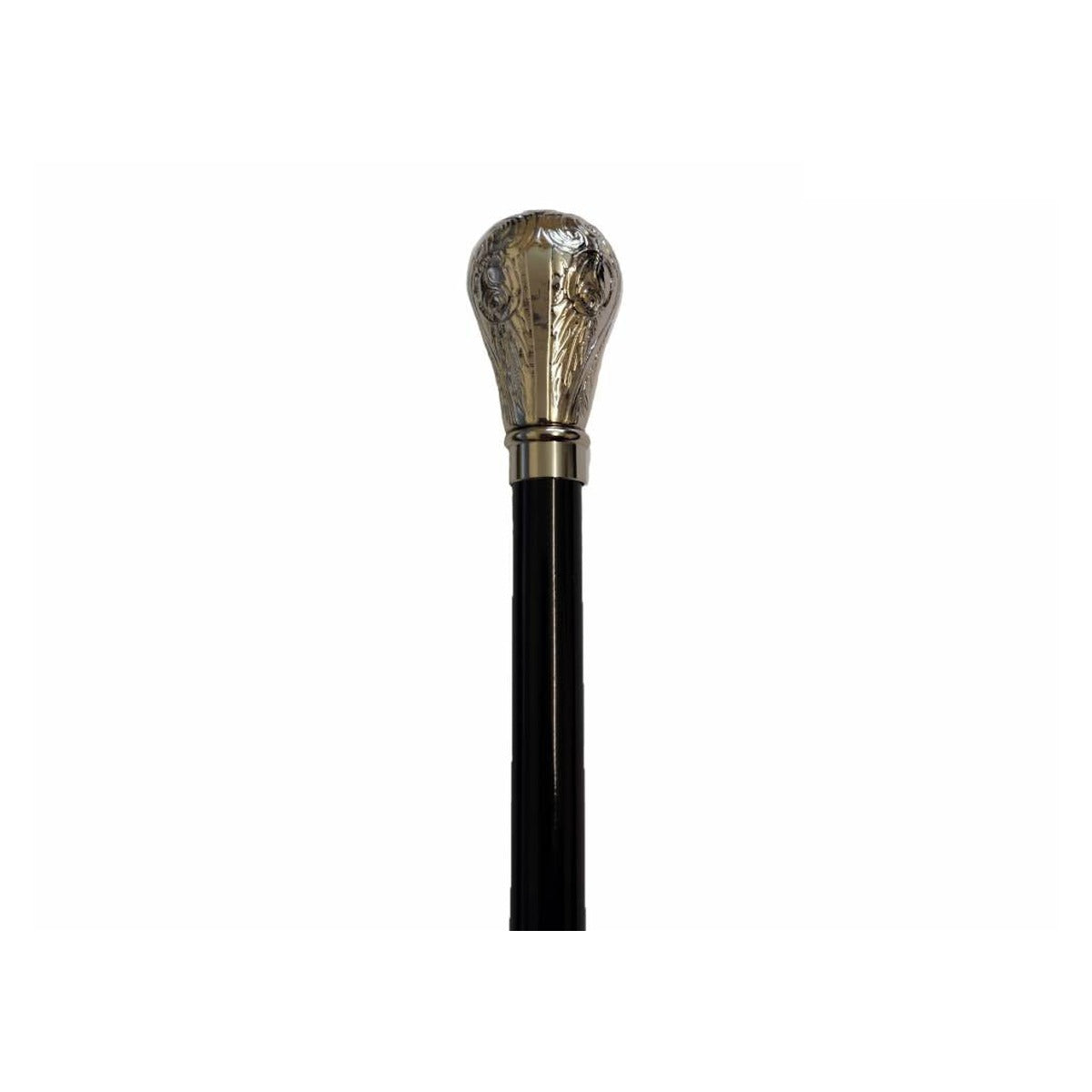 Black Beechwood Shaft with a Nickel Plated Top