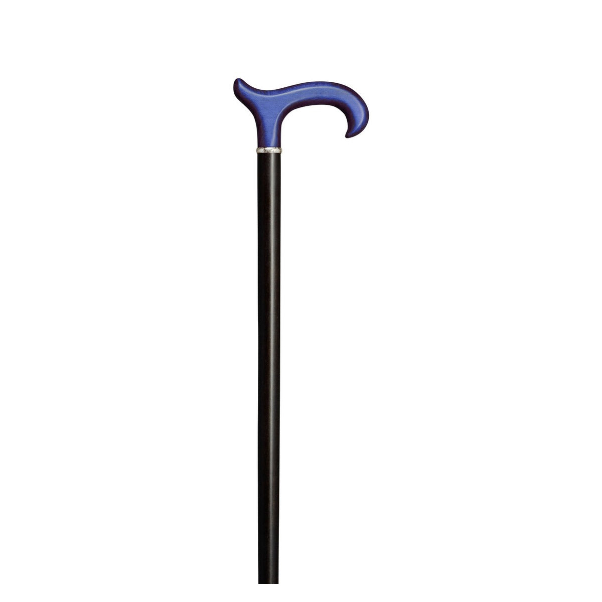 Black & Blue Derby Handle Stick