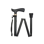 Black Economy Short Folding Stick