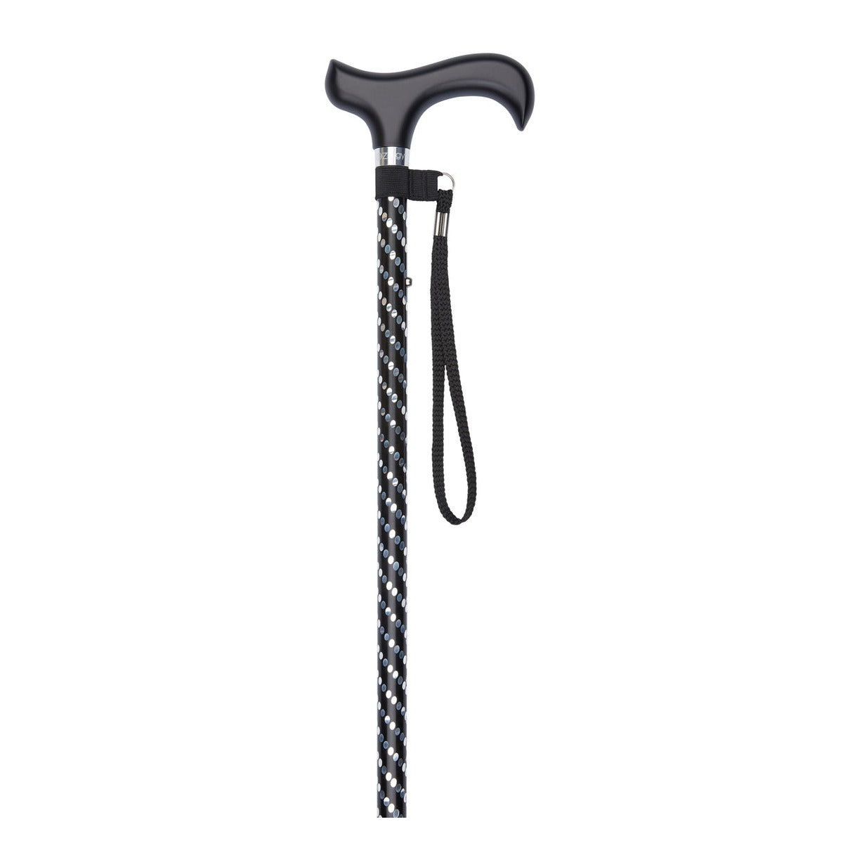 Black Engraved Elegant Adjustable Stick