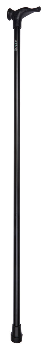 Black Extra Strong & Long Stick With Anatomical Handle (Left Hand)