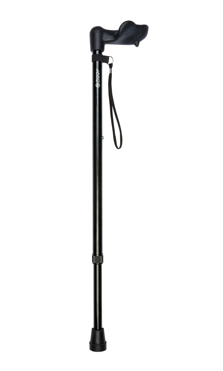 Anatomical Handle Adjustable Stick