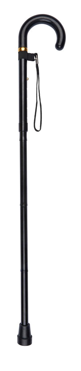 Crook Handle Folding Stick