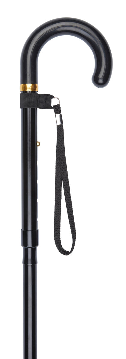 Crook Handle Folding Stick