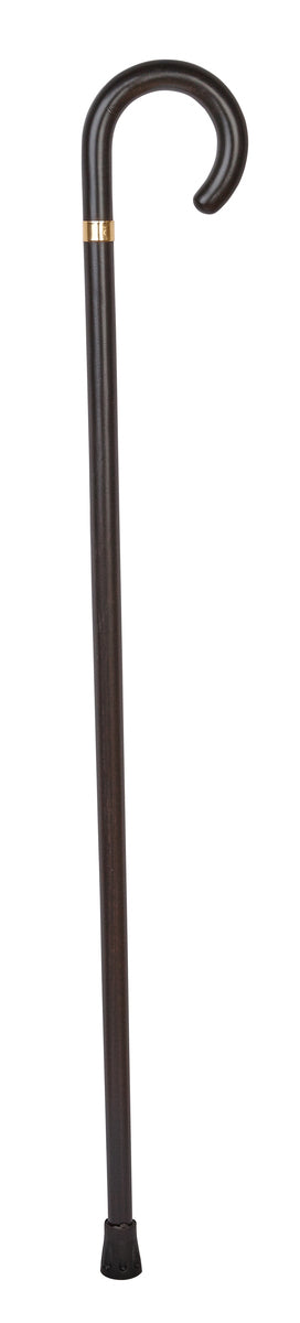Black Crook Handle Stick