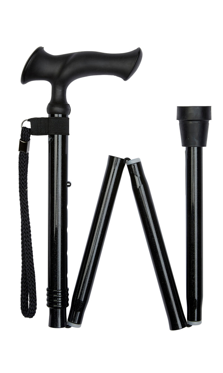 Ergonomic Handle Folding Stick