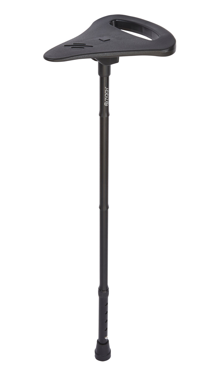 Black Folding Adjustable Seat Stick