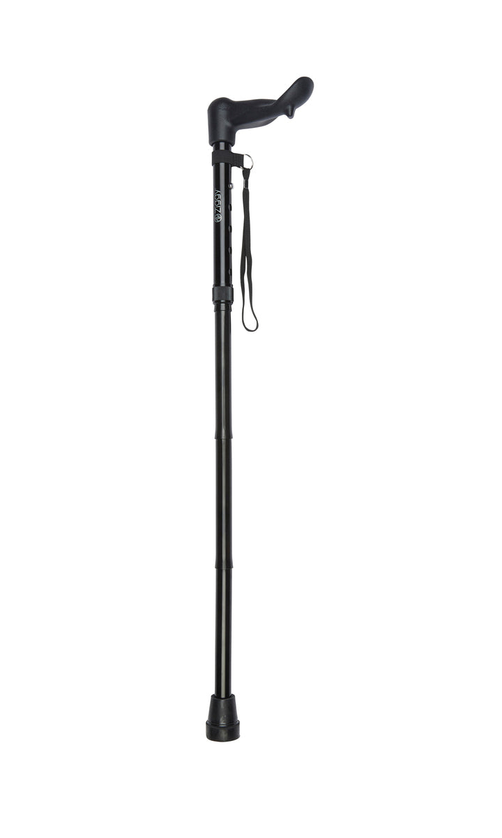 Short Anatomical Handle Folding Stick