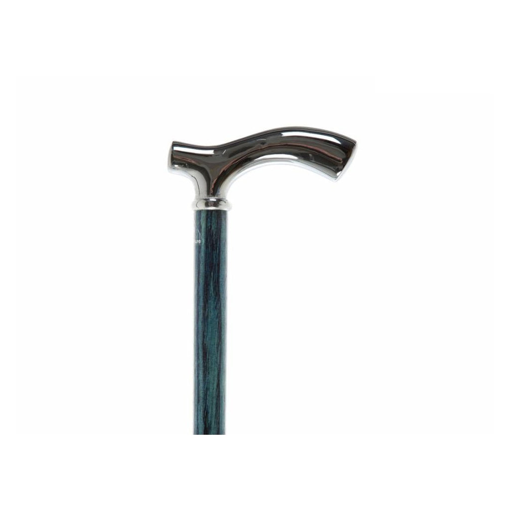 Blue Ash Shaft Chrome Plated Derby Handle