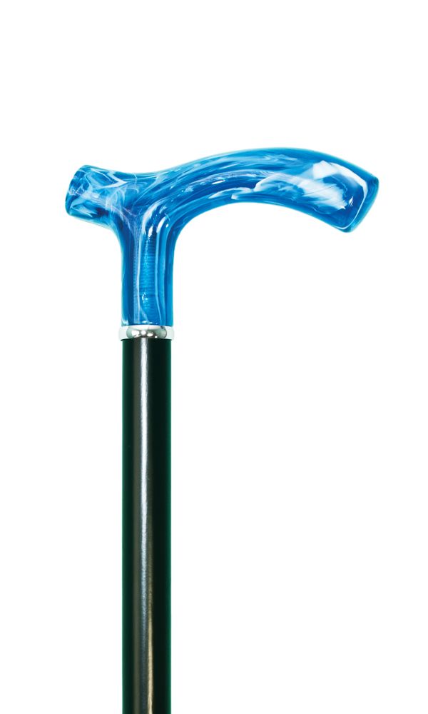Azure Crutch Handle Dress Cane