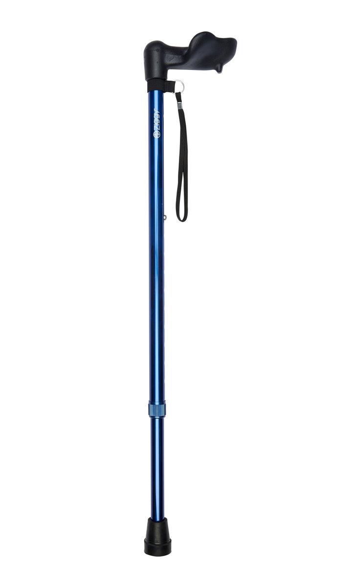 Anatomical Handle Adjustable Stick