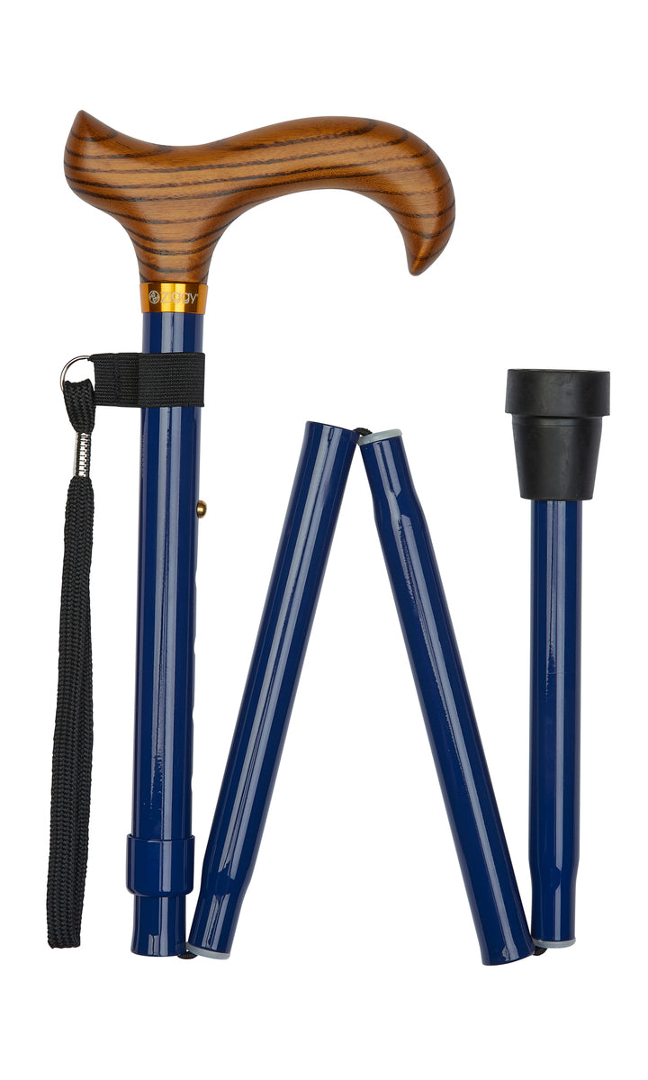 Derby Handle Folding Stick