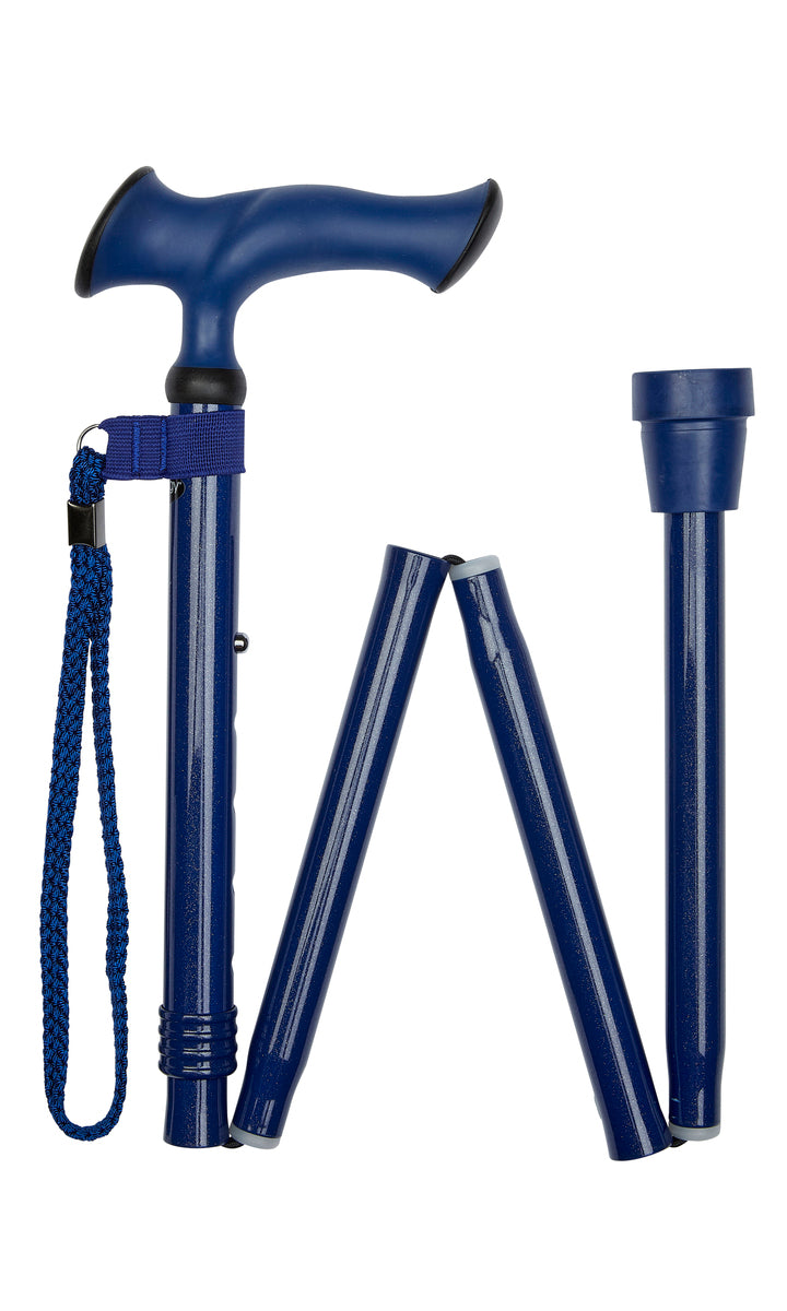 Ergonomic Handle Folding Stick