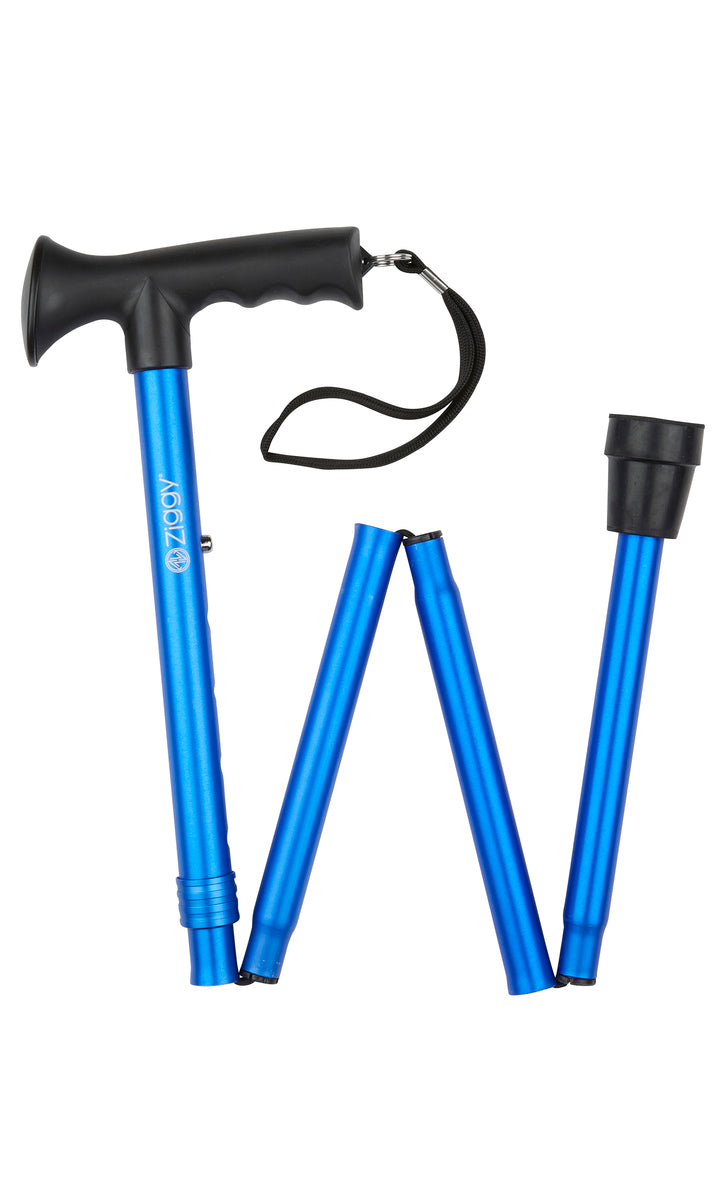Gel Grip Handle Folding Stick