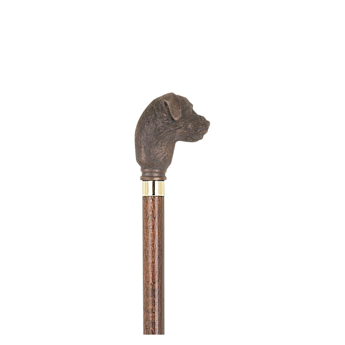 Border Terrier Moulded Top Collectors Stick