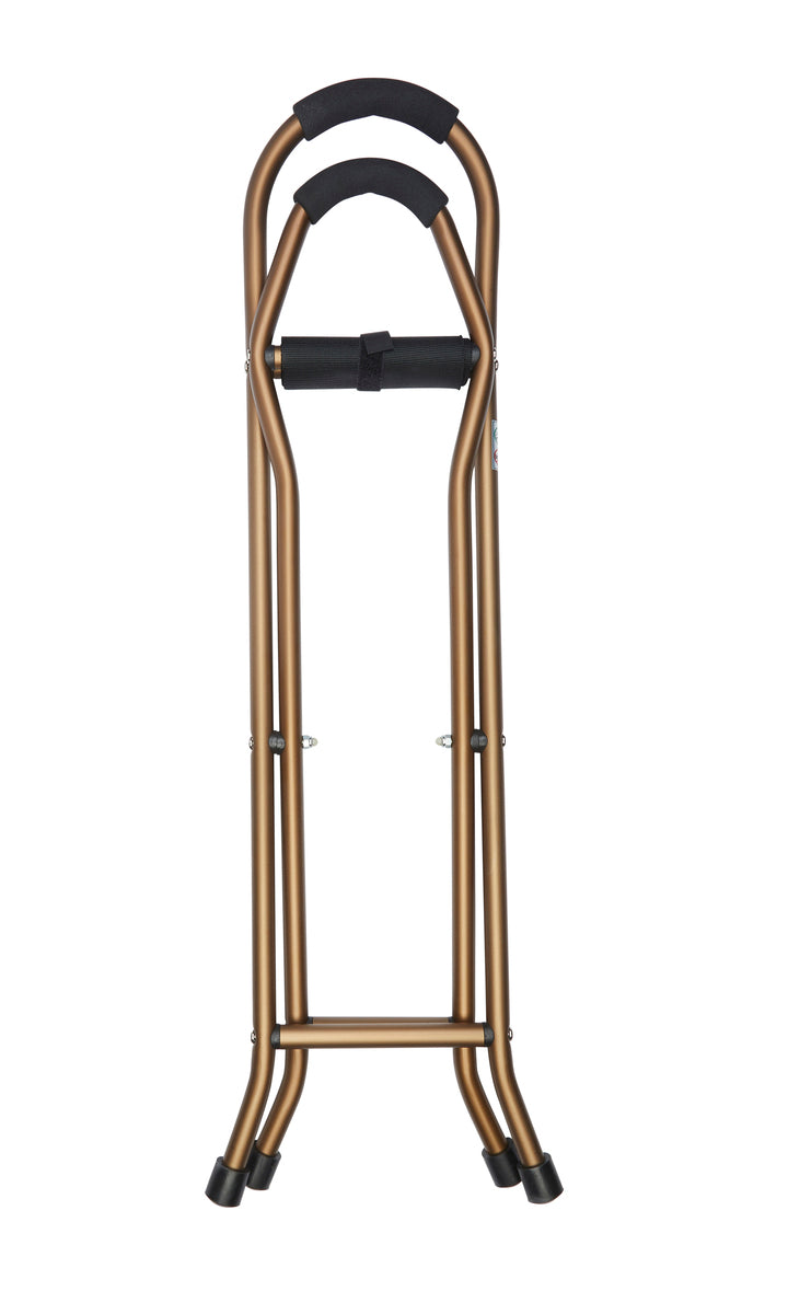 Bronze Canvas Folding Seat Stick