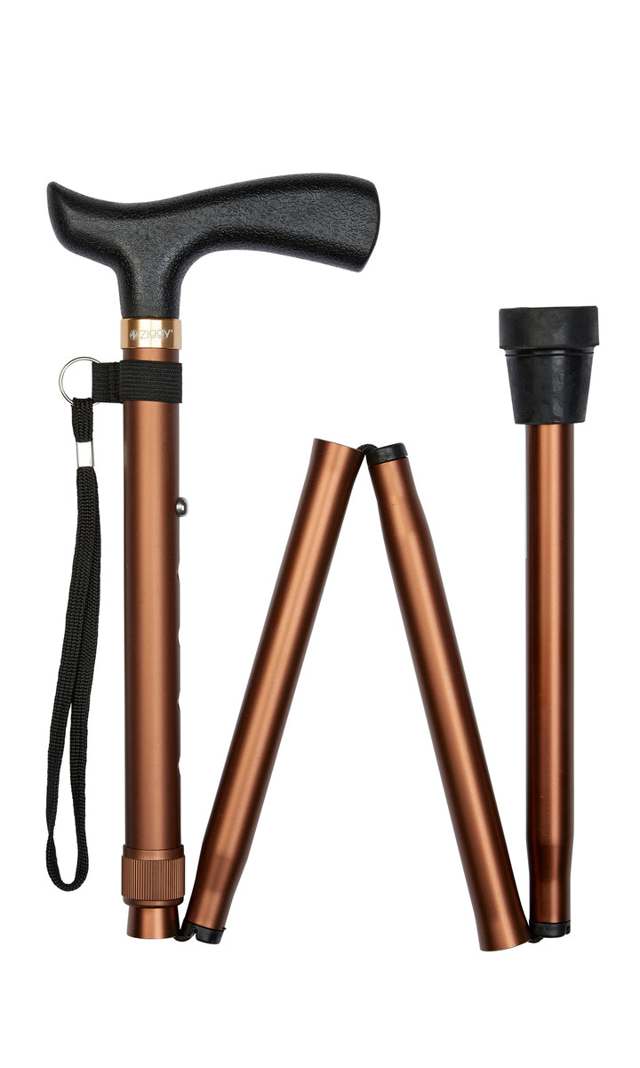 Economy Crutch Handle Folding Stick