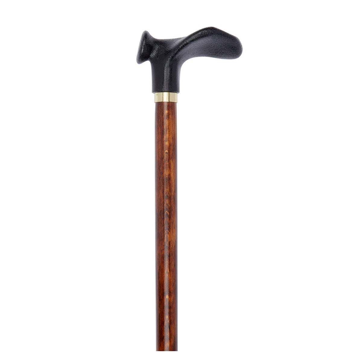 Brown & Black Petite Anatomical Handle Stick