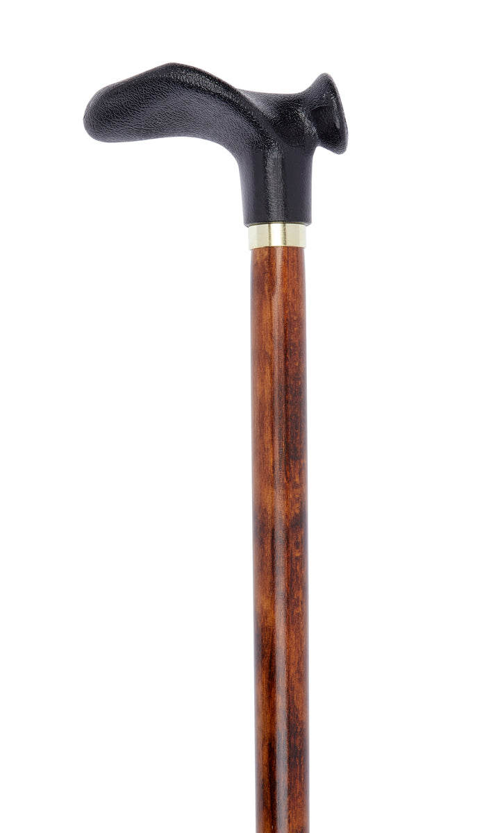 Brown & Black Petite Anatomical Handle Stick