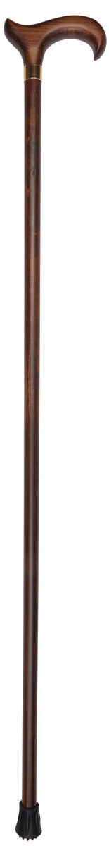 Brown Extra Long Derby Handle Stick