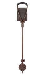 Brown Leather Shooting Stick with Brown Shaft