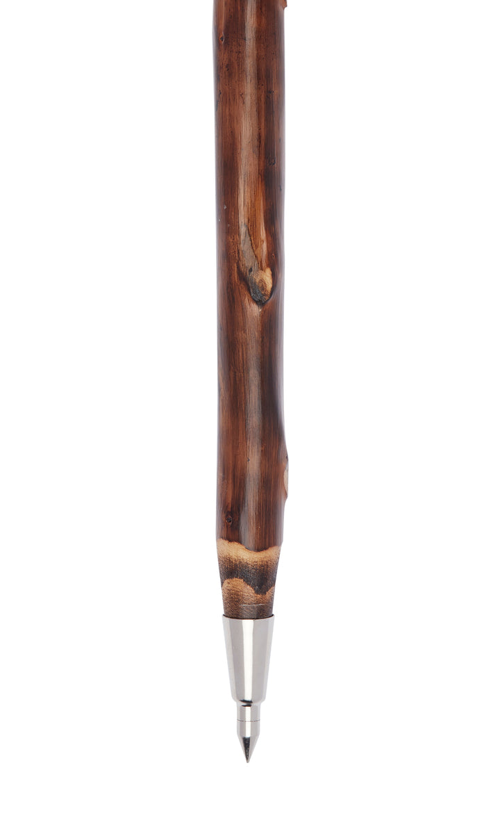 Chestnut Knob Stick With Spike Ferrule