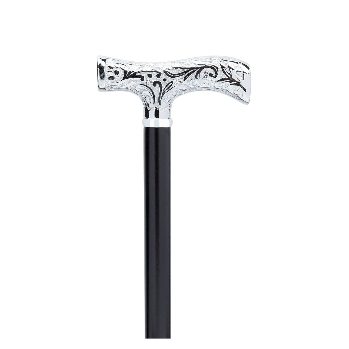 Embossed Leaf Handle Dress Cane