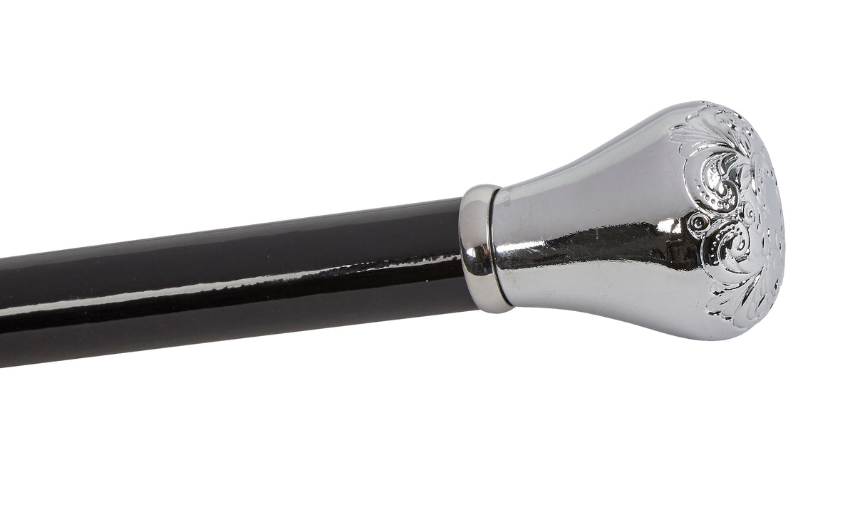 Embossed Knob Handle Dress Cane