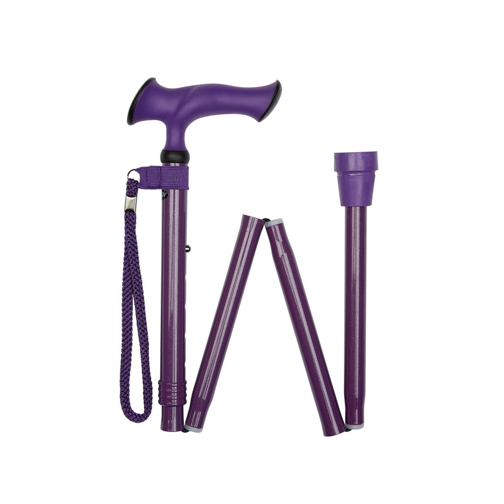Ergonomic Handle Folding Stick