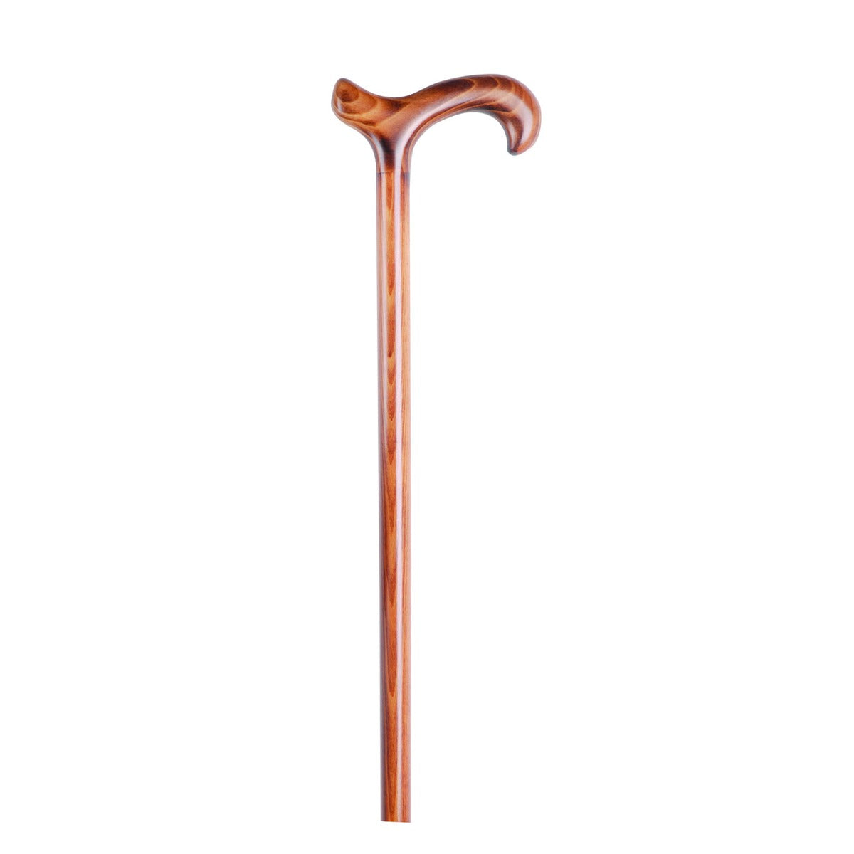 Flame Scorched Derby Handle Stick