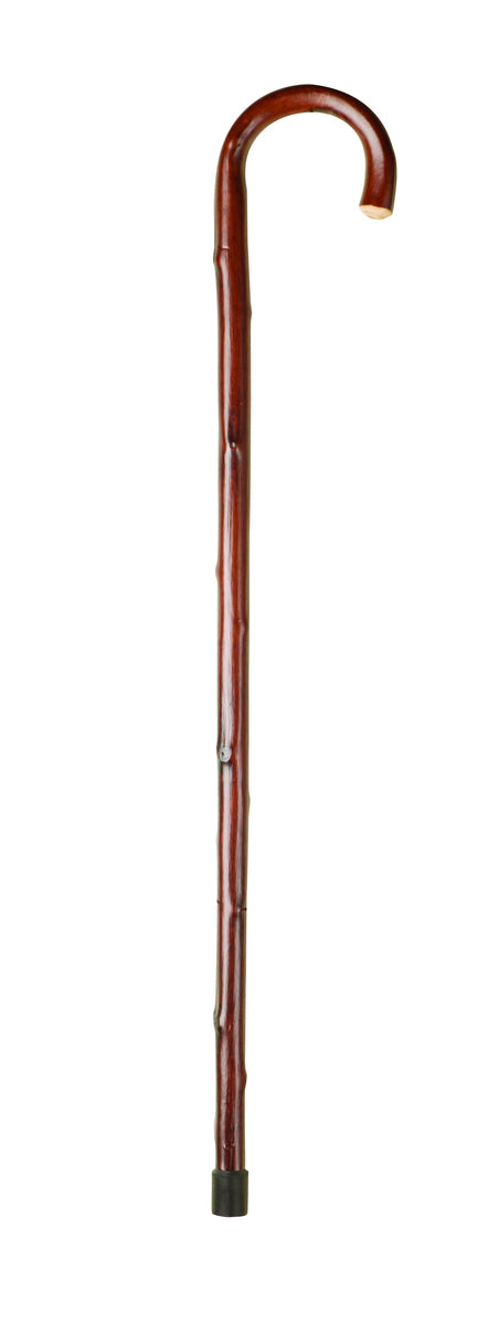Gents Economy Chestnut Extra Long Crook Handle Stick