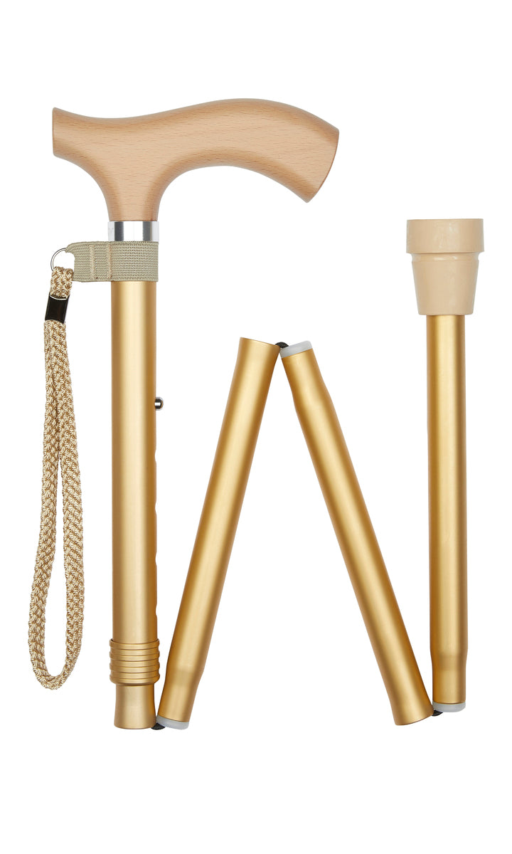 Crutch Handle Folding Stick
