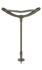 Green Leather Shooting Stick with Green Shaft