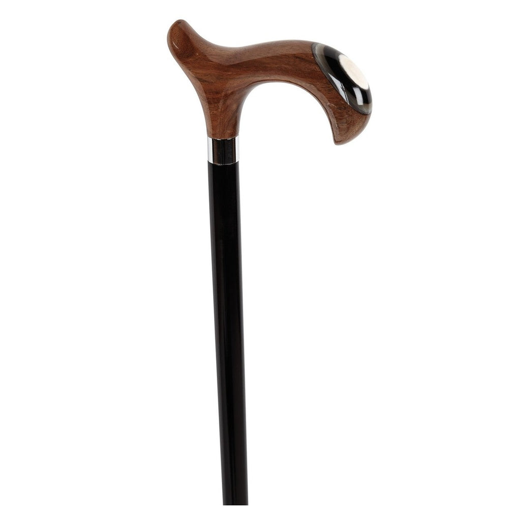 Horn Inlay Derby Handle Dress Cane