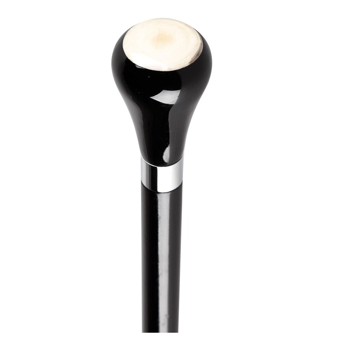 Horn Inlay Knob Handle Dress Cane