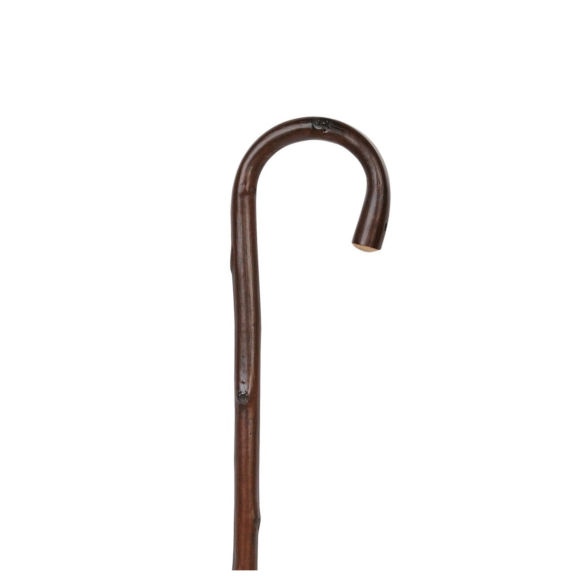 Ladies Chestnut Crook Handle Stick