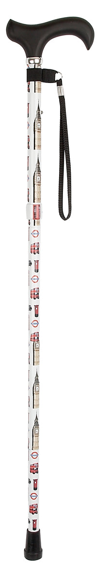 London Pattern Folding Stick